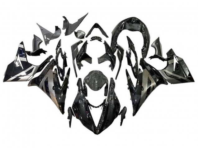 2013-2016 Triumph Daytona 675 Triple Motorcycle Fairings - Silver Glossy Black Canada Suppliers