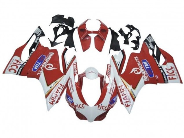 2013-2016 Triumph Daytona 675 Triple Motorcycle Fairings - White Red Fiamm Canada Suppliers