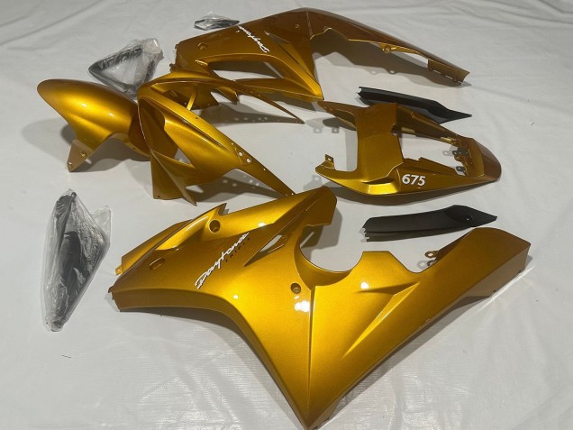 2006-2008 Triumph Daytona 675 Triple Motorcycle Fairings - Metallic Gold Canada Suppliers