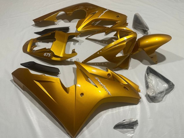 2006-2008 Triumph Daytona 675 Triple Motorcycle Fairings - Metallic Gold Canada Suppliers