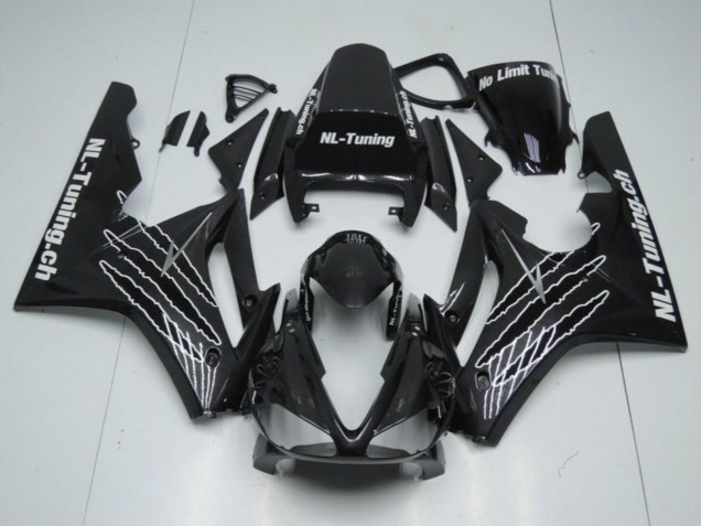 2006-2008 Triumph Daytona 675 Triple Motorcycle Fairing Kits - Glossy Black Canada Suppliers