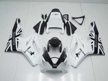 2006-2008 Triumph Daytona 675 Triple Motorcycle Fairings - White Glossy Black Dark Dog Canada Suppliers