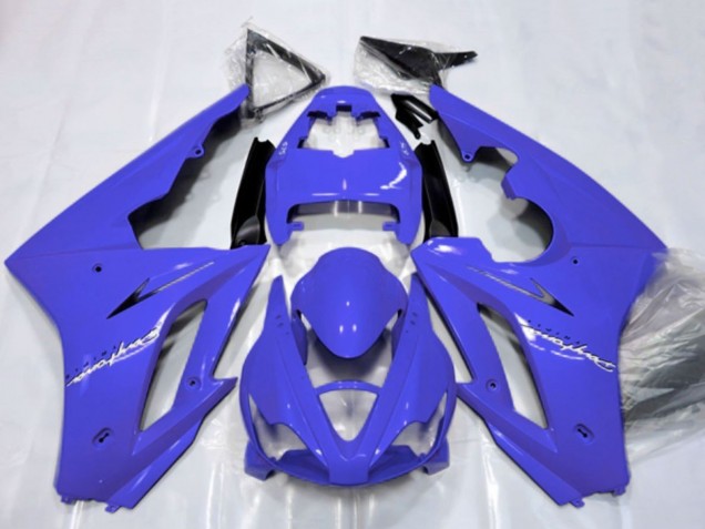 2006-2008 Triumph Daytona 675 Triple Motorcycle Fairings - Blue Glossy Black Canada Suppliers