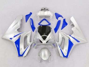 2006-2008 Triumph Daytona 675 Triple Motorcycle Fairings - Silver Blue Canada Suppliers