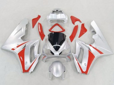 2006-2008 Triumph Daytona 675 Triple Motorcycle Fairings - Silver Red Canada Suppliers