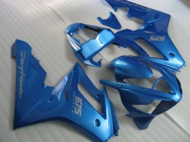 2006-2008 Triumph Daytona 675 Triple Motorcycle Fairings - Blue Silver Decals Canada Suppliers