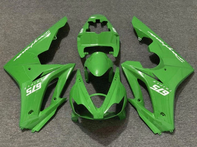 2006-2008 Triumph Daytona 675 Triple Motorcycle Fairings - Green Canada Suppliers