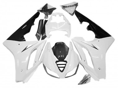 2009-2012 Triumph Daytona 675 Triple Motorcycle Fairings - White Glossy Black Canada Suppliers