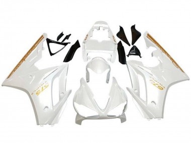 2009-2012 Triumph Daytona 675 Triple Motorcycle Fairings - White Gold Canada Suppliers