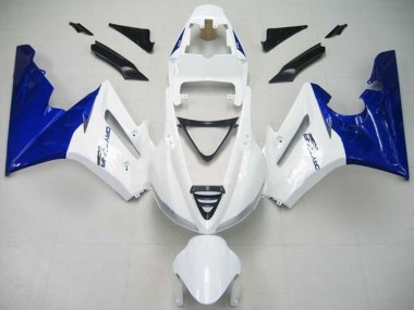 2009-2012 Triumph Daytona 675 Triple Motorcycle Fairing - White Blue Canada Suppliers