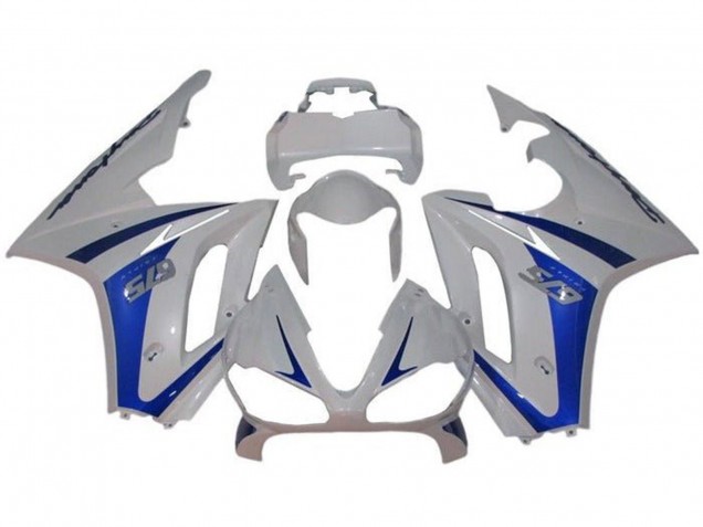 2009-2012 Triumph Daytona 675 Triple Motorcycle Fairings - White Blue Canada Suppliers