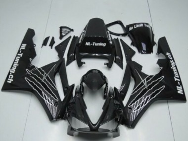 2009-2012 Triumph Daytona 675 Triple Motorcycle Fairings - Glossy Black White Claw Canada Suppliers