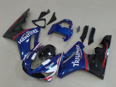2009-2012 Triumph Daytona 675 Triple Motorcycle Fairings - Blue Red White Glossy Black Canada Suppliers
