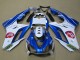 2009-2012 Triumph Daytona 675 Triple Motorcycle Fairings - White Blue Hpi Canada Suppliers