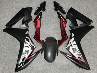 2014-2016 Honda CBR650F Motorcycle Fairings - Matte Black Red Canada Suppliers