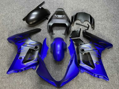 2003-2013 Suzuki SV650 Motorcycle Fairings - Blue Matte Black Splash Canada Suppliers