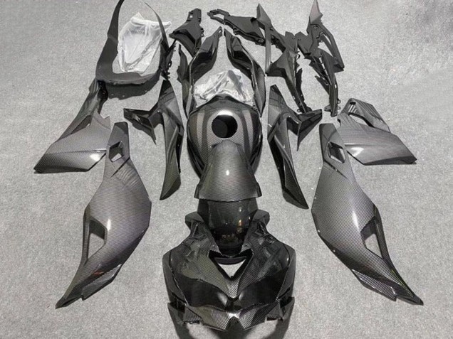 2019-2025 Kawasaki ZX4R ZX-4RR Motorcycle Fairings - Faux Carbon Fiber Canada Suppliers