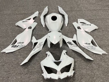 2019-2025 Kawasaki ZX4R ZX-4RR Motorcycle Fairings - Pearl White Black Canada Suppliers