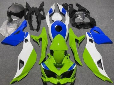 2019-2025 Kawasaki ZX4R ZX-4RR Motorcycle Fairings - White Blue Green Canada Suppliers