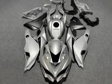 2019-2025 Kawasaki ZX4R ZX-4RR Motorcycle Fairings - Silver Black Canada Suppliers