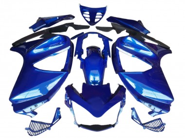 2002-2016 Honda ST1300 Motorcycle Fairings - Blue Matte Black Canada Suppliers