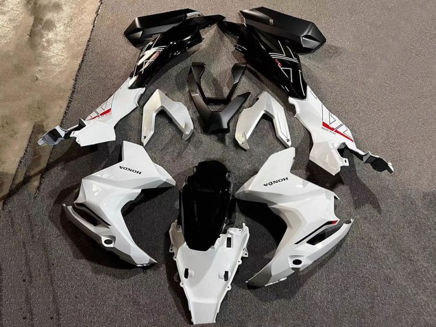 2022-2024 Honda ADV160 Motorcycle Fairing - White Glossy Black Canada Suppliers