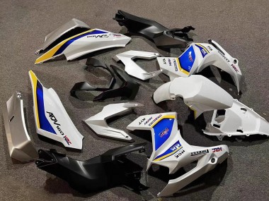 2022-2024 Honda ADV160 Motorcycle Fairings - White Blue Yellow HRC Canada Suppliers