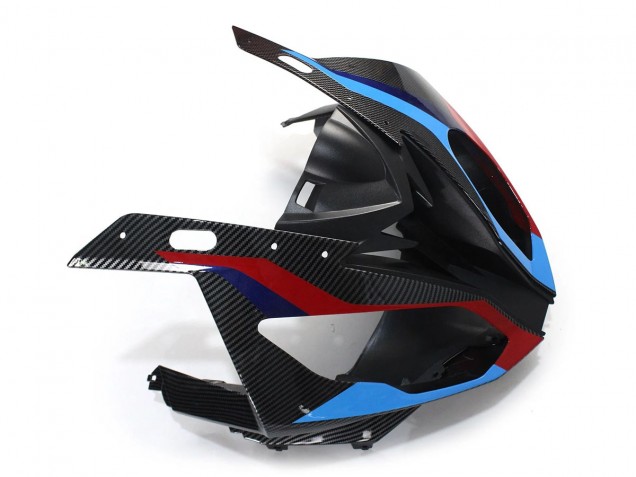 2015-2016 BMW S1000RR Motorcycle Fairings - Blue Red Carbon Fiber Canada Suppliers