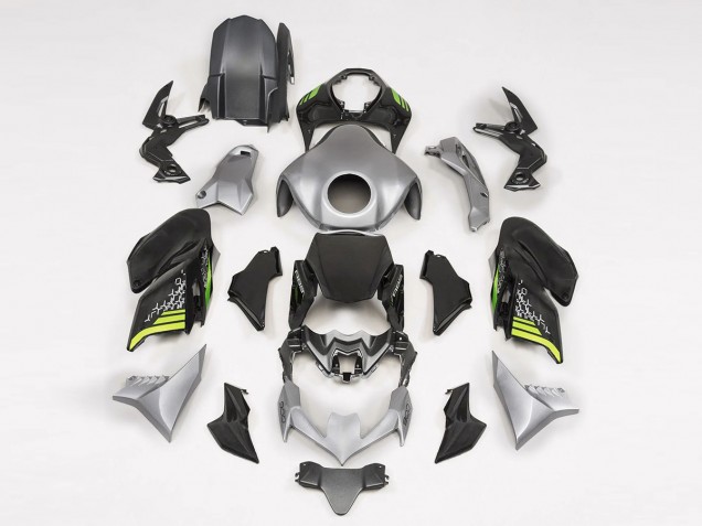 2020-2024 Kawasaki Z900 Motorcycle Fairings - Black Silver Canada Suppliers