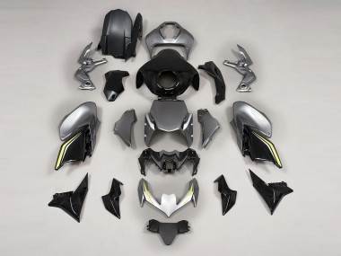 2020-2024 Kawasaki Z900 Motorcycle Fairings - Grey Black Canada Suppliers
