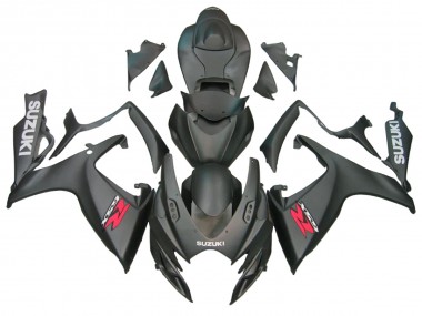 2006-2007 Suzuki GSXR 600/750 Motorcycle Fairings - Matte Black Canada Suppliers