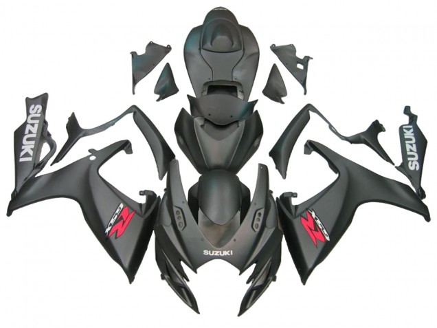 2006-2007 Suzuki GSXR 600/750 Motorcycle Fairings - Matte Black Canada Suppliers