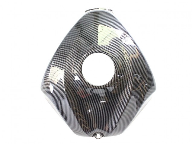 2006-2007 Suzuki GSXR 600/750 Motorcycle Fairings - Black White Carbon Fiber Style Canada Suppliers