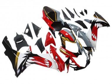 2011-2024 Suzuki GSXR 600/750 Motorcycle Fairings - Red Gold Grey Black White Shark Canada Suppliers