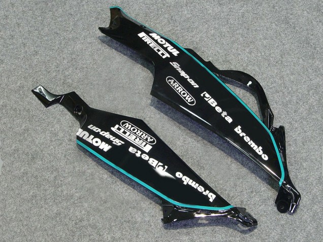2006-2007 Suzuki GSXR 600/750 Motorcycle Fairings - White Blue Yellow Corona Alstare Canada Suppliers