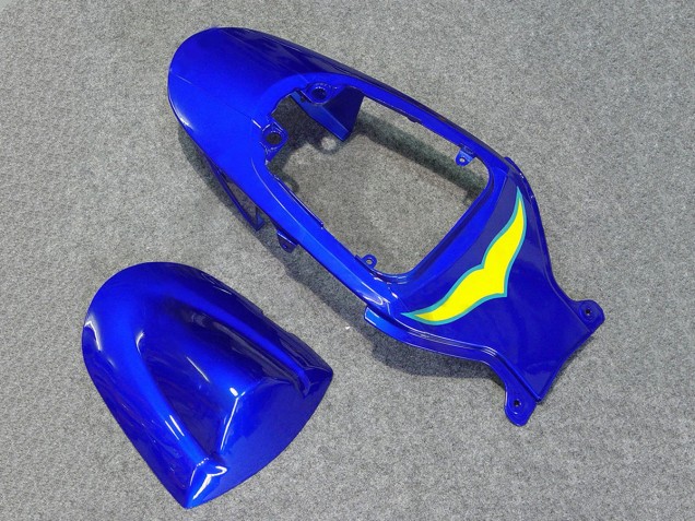 2006-2007 Suzuki GSXR 600/750 Motorcycle Fairings - White Blue Yellow Corona Alstare Canada Suppliers