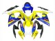 2006-2007 Suzuki GSXR 600/750 Motorcycle Fairings - White Blue Yellow Corona Alstare Canada Suppliers