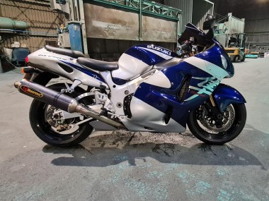 1996-2007 Suzuki GSXR 1300 Hayabusa Motorcycle Fairings - Blue White Canada Suppliers
