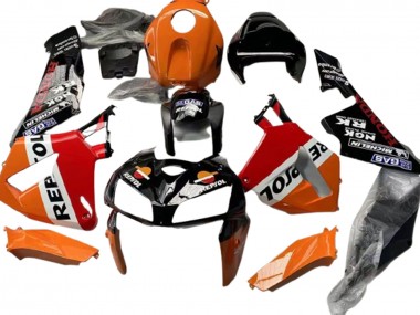 2005-2006 Honda CBR600RR Motorcycle Fairings - Black Orange White Red Repsol Canada Suppliers