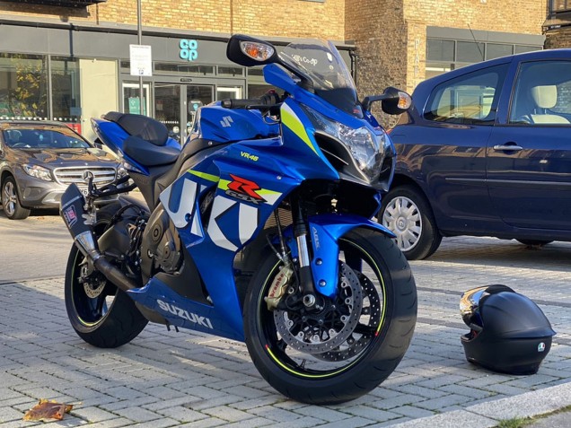 2009-2016 Suzuki GSXR 1000 Motorcycle Fairings - Blue Green White Canada Suppliers