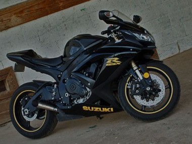 2001-2003 Suzuki GSXR 600 Motorcycle Fairings - Black Canada Suppliers