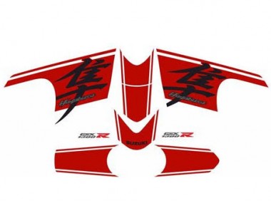2008-2020 Suzuki GSXR 1300 Hayabusa Motorcycle Fairing - Glossy Black Red Canada Suppliers