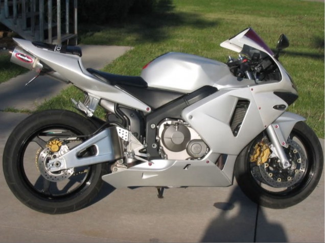 2003-2004 Honda CBR600RR Motorcycle Fairings - Silver Canada Suppliers