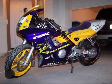 1995-1996 Honda CBR600 F3 Motorcycle Fairings - Yellow Silver Blue Canada Suppliers