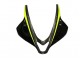 2007-2008 Honda CBR600RR Motorcycle Fairings - Glossy Black High Viz Yellow Canada Suppliers