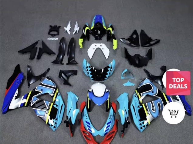2009-2016 Suzuki GSXR 1000 Motorcycle Fairings - Blue Red Yellow White Canada Suppliers
