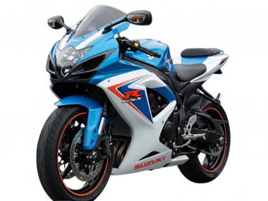 2006-2007 Suzuki GSXR 600 Motorcycle Fairings - White Blue Red Canada Suppliers