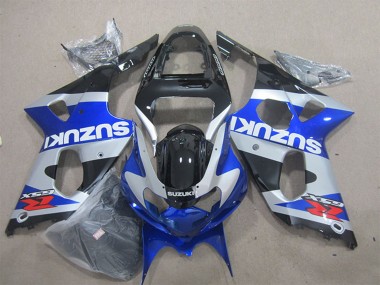 2000-2002 Suzuki GSXR 1000 Motorcycle Fairings - Blue Silver Black Red White Decal Canada Suppliers