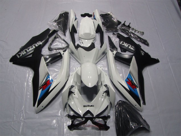 2007-2008 Suzuki GSXR 1000 Motorcycle Fairing Kits - White Blue Black Red Canada Suppliers