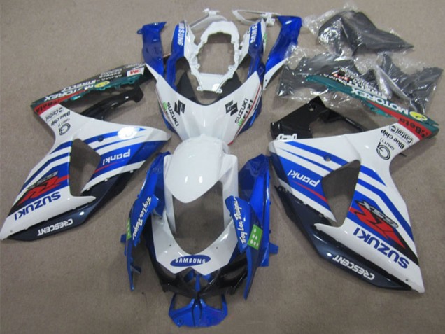 2009-2016 Suzuki GSXR 1000 Motorcycle Fairings - White Blue Red Samsung Canada Suppliers